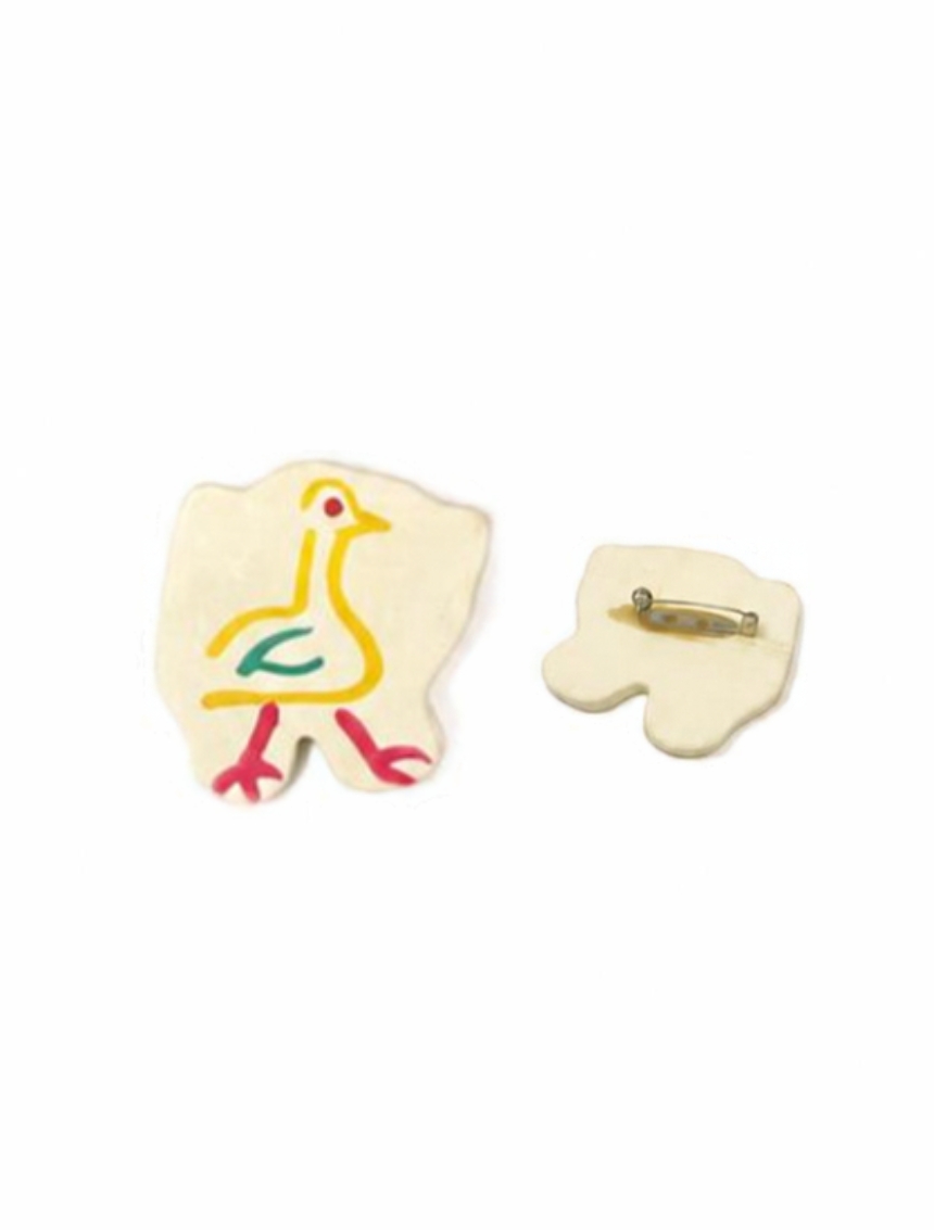 Emu Brooch